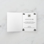 Modèle des invitations et des invitations Hallowee (Intérieur)