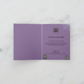 Modèle des invitations et des invitations Hallowee (Intérieur)