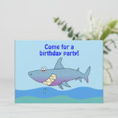 Modèle des invitations pour l'anniversaire du cari (Debout devant)