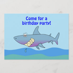 Modèle des invitations pour l'anniversaire du cari