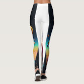 modèle d'espace pour femmes leggings (Dos)