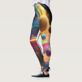 modèle d'espace pour femmes leggings (Gauche)