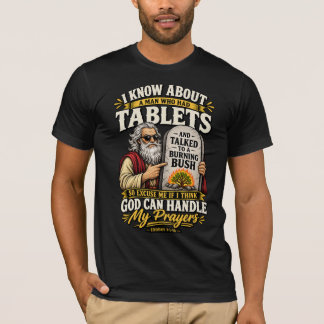 Modèle - Dieu peut gérer mon TShirt de prières