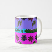 Modèle d'image de manchon de mug (Devant droit)