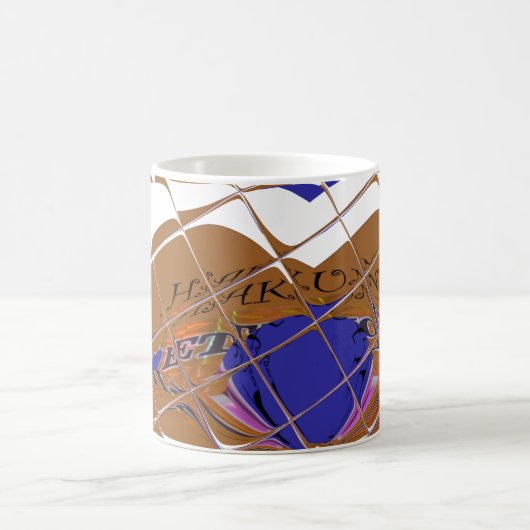 Modèle d'image de manchon de tasse (Centre)