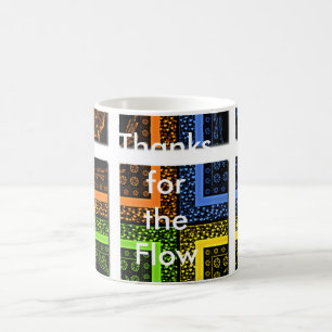 Modèle d'image d'emballage de mug