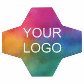 Modèle d'image du logo de l'entreprise (Plat)