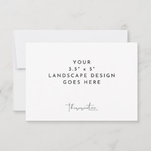 Modèle d'impression de carte de réponse incluse 3,