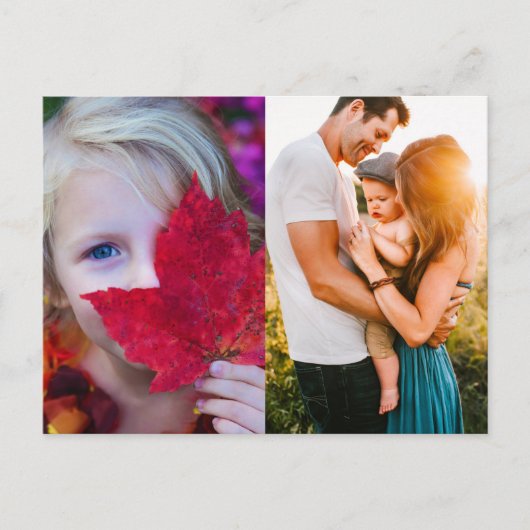 Modèle d'impression de carte postale 2 (Devant)