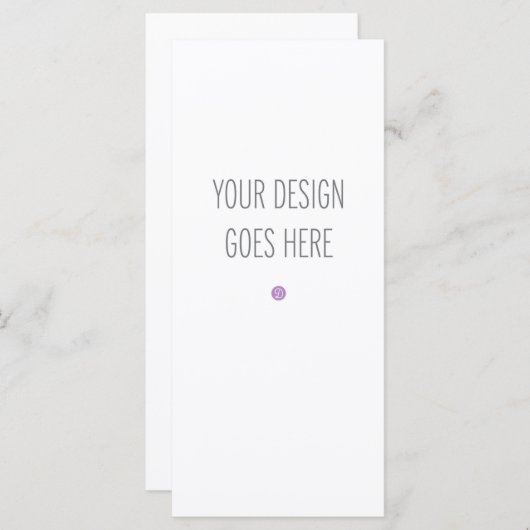 modèle d'impression de menu/programme 4x9 (Devant / Derrière)