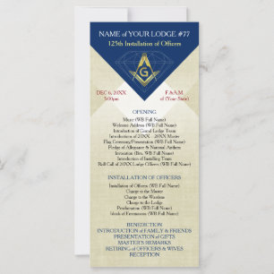 Modèle d'installation Masonic   Diamant bleu