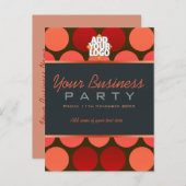 Modèle d'invitation à la soirée de l'atelier du bu (Devant / Derrière)