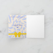 Modèle d'invitation baby shower recto verso (Intérieur)