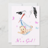 Modèle d'invitation de Baby shower de transport de (Dos)