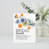 Modèle d'invitation de brunch de mariage Citrus, O (Debout devant)