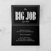 Modèle d'invitation de garçon d'honneur à nom pers (Intérieur)