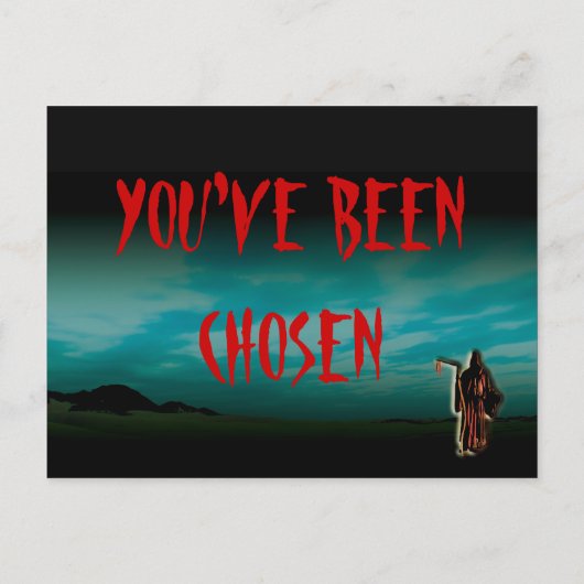 Modèle d'invitation de la fête d'Halloween - perso (Dos)