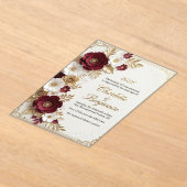 Modèle d'invitation de mariage de luxe (Poser)
