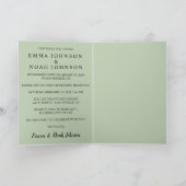 Modèle d'invitation élégant pour une réception de (Intérieur)