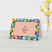 Modèle d'invitation Jelly Bean (Fleur jaune)