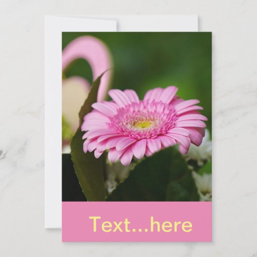 Modèle d'invitation par carte mariage (Devant)