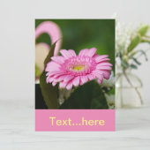 Modèle d'invitation par carte mariage (Debout devant)