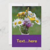 Modèle d'invitation pour carte de mariage (Devant)