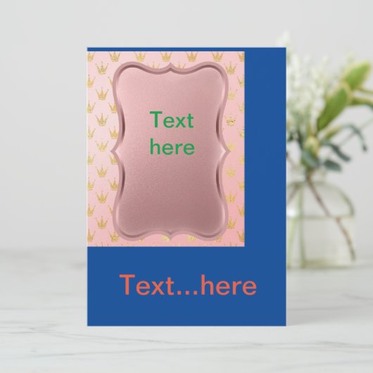 Modèle d'invitation pour carte de mariage (Debout devant)