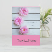 Modèle d'invitation pour carte de mariage (Debout devant)