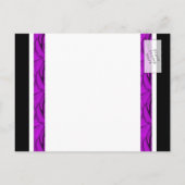 Modèle d'invitations de mariage élégant (Dos)