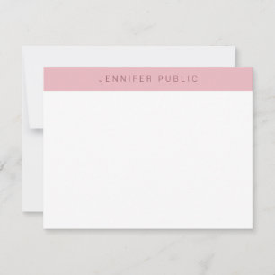 Modèle d'or Rose moderne minimaliste créatif