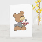 modèle d'ours en peluche porteur de bague ou de pr (Fleur jaune)