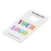 Modèle d'ouverture de bouteille de texte du logo d (Dos Angle)