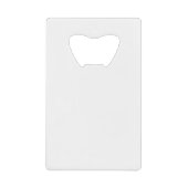 Modèle d'ouvreur de bouteille de carte de crédit (Devant)