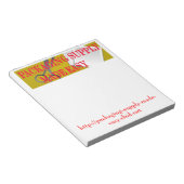 Modèle du Bloc-notes d'entreprise (Incliné)