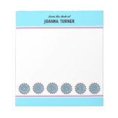 Modèle du Bloc-notes Mandala (Devant)