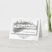 Modèle du cadre photo de la fête de la Saint-Patri (Dos)