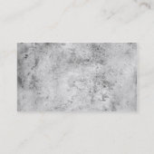 Modèle du carte de visite du photographe (Dos)