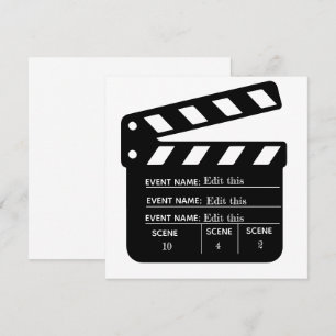 Modèle du carton vidéo Customisé imprimable