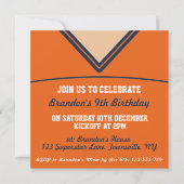 Modèle du Invitation de football du Jersey Theme P (Devant)