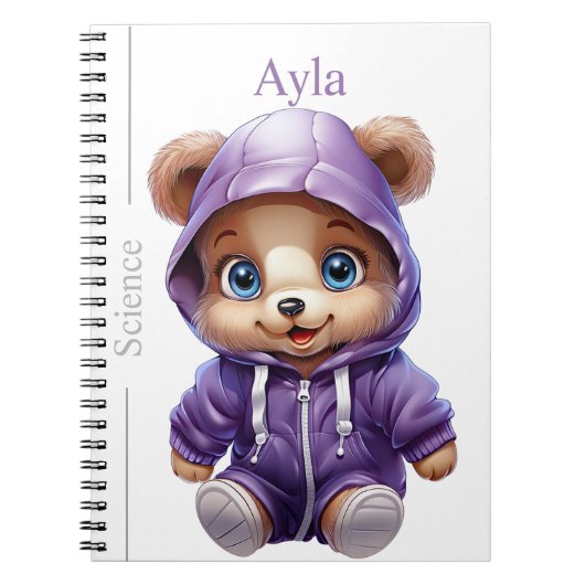 Modèle du journal spirituel des amis de l'ours édu (Devant)