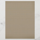 Modèle du menu Action de grâces Automne (Dos)