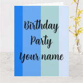 Modèle du nom de la fête d'anniversaire (Fleur jaune)