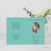 Modèle du programme de mariage catholique turquois (Debout devant)