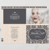 Modèle du programme funéraire, (Devant / Derrière)