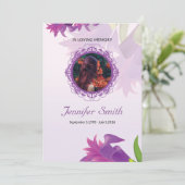 Modèle du programme funéraire (Debout devant)