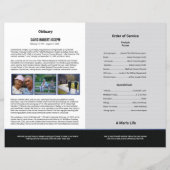 Modèle du programme funéraire (Dos)