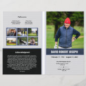 Modèle du programme funéraire (Devant)