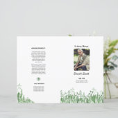 Modèle du programme funéraire (Debout devant)