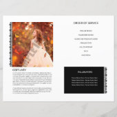 Modèle du programme funéraire (Dos)